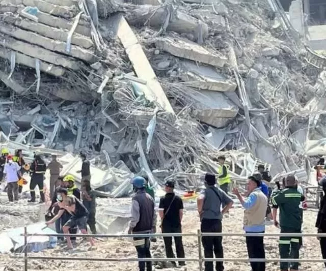 缅甸发生强震 中资承建泰国30层高楼倒塌